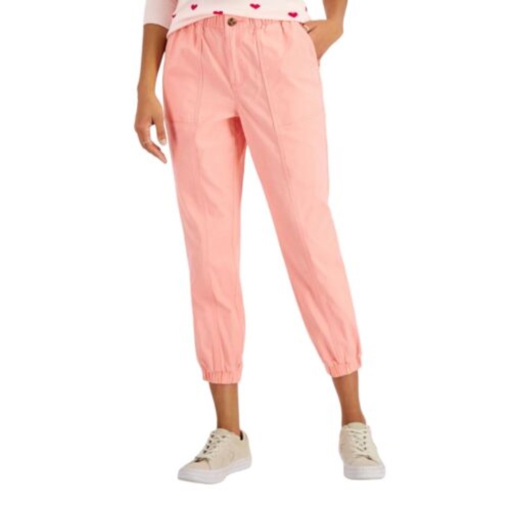 STYLE & CO. mid rise antique peach pants jogger size XL